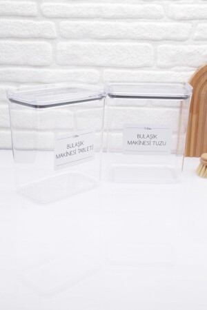 Behälter/Box für Geschirrspülmittel - Behälter/Box für Geschirrspülsalz 2200 ml Zeze000193 - zezedesing