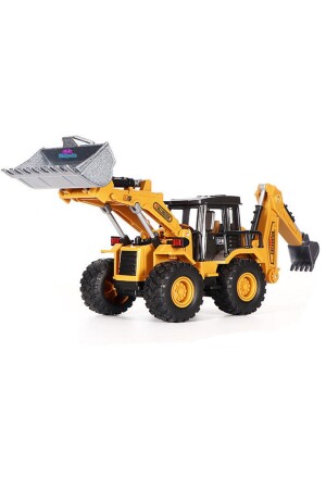 Bulldozer mit Rädern, Baggerschaufel, Spielzeug, Baumaschinen, 32 cm, UF04530D - 1