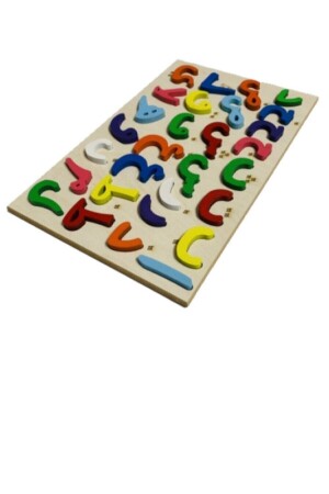 Bultak Arabische Elifba-Buchstaben aus Holz, pädagogische Buchstaben, Puzzle, Kinderspielzeug - 6