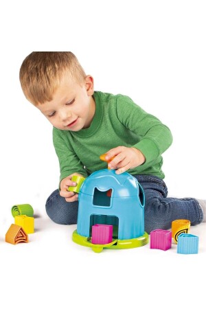 Bultak Intelligenzspielzeug für Kinder ab 1 Jahr Shape Master Finden und Befestigen von Baby-Intelligenzentwicklungsspielzeug mit drehbarem Kopf bultak_bebek - 2