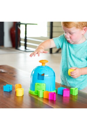 Bultak Intelligenzspielzeug für Kinder ab 1 Jahr Shape Master Finden und Befestigen von Baby-Intelligenzentwicklungsspielzeug mit drehbarem Kopf bultak_bebek - 7