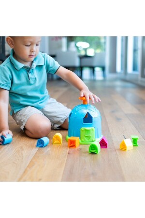 Bultak Intelligenzspielzeug für Kinder ab 1 Jahr Shape Master Finden und Befestigen von Baby-Intelligenzentwicklungsspielzeug mit drehbarem Kopf bultak_bebek - 8