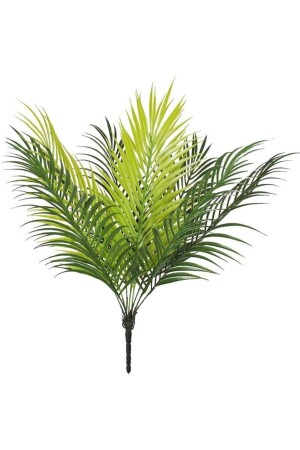 Bündel mit 9 Zweigen künstlicher Areca-Blätter - 2