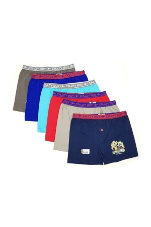 Bunte Boxershorts für Jungen, 6er-Pack dop10162763igo - 1