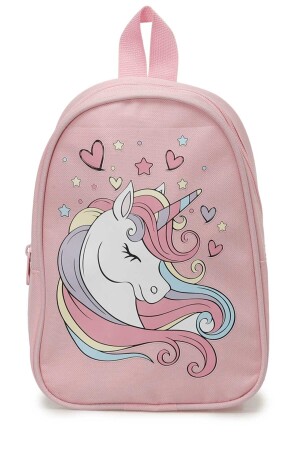 BUNTER EINHORN-RUCKSACK 4FX Rosa Mädchenrucksack - 2