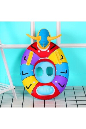 Bunter Sitz Baby Sea Ring 1-3 Jahre + Pumpe - 3