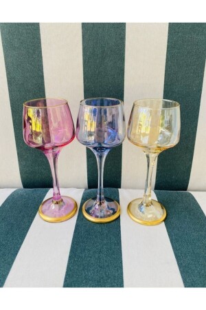 Buntes Kaffeeglas und Wasserglas für 6 Personen Colorful506 - 5