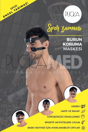 Burun Koruyucu Maske - Professional Sports Equipment Series - 3