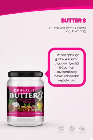 Butter 8 Yağ Içeren Saç Bakım Yağı 190 ml - 4