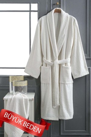 Büyük Beden 2'li Bornoz Takımı BBT - Arvilla Home