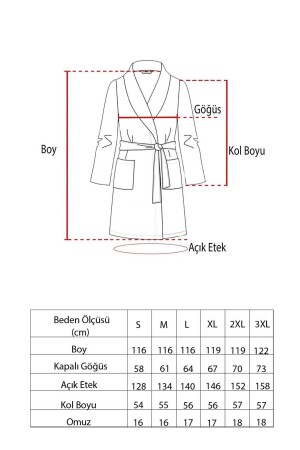 Büyük Beden 2'li Bornoz Takımı BBT - 2