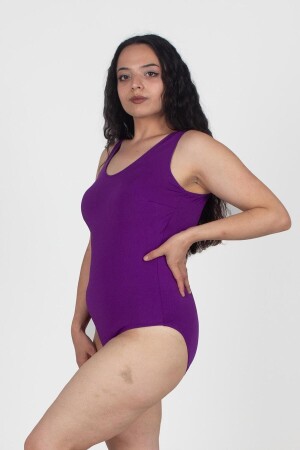 Büyük Beden Kadın Giyim Yüzücü Mayo Renkli My6503 - 1