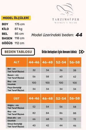 Büyük Beden Konfor Modeli Viskon Ikili Tesettür Takım Pantolon Tunik 2'li Şık Takım Kombin Siyah Pantolonlu Tesetür Genç Anne Kapalı 759 - 2