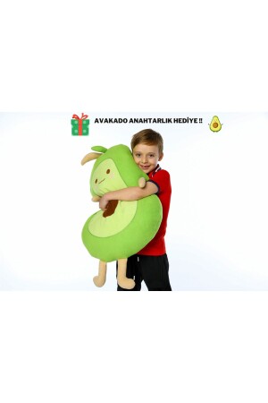 Büyük Boy Avakado Peluş Yastık (JUMBO BOY) Uyku Arkadaşı Peluş Oyuncak - 1