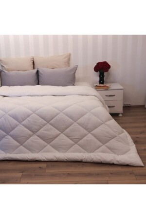 Büyük Boy(king Size) Çift Kişilik Kalın Yorgan (4.5 Kg) Pamuklu Antistatik Kumaş - Alacastore