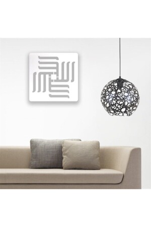 Büyük Selçuklu Top Motif Yıldız Ferforje Model Retro Rustik Sarkıt Avize LMBDR35331BYK - Lambadar