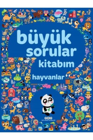 Büyük Sorular Kitabım Hayvanlar Ciltli - Hayalet Kitap HYL29 - 2