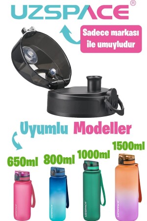 Büyük Yedek Kapak 650-800-1000ml -uyumlu Yedek Kapak -sadece Ile Uyumludur-tek Re - 3