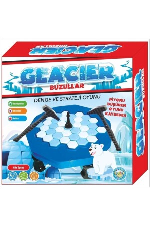 Buz Tuzağı Oyunu Buz Kırma Oyunu Buz Kalesi Buzullar Oyunu Glacier-piyon Düşürme Oyunu - 2