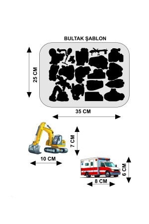 Buzdolabı Eğitici 4' Lü Set Manyetik Hayvanlar - Meyveler-taşıtlar-puzzel - Bultak Şablon Eğitici 4mhmtp - 7