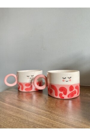 مجموعة من كوبات قهوة بونشيك مصنوعة يدويا BV164 - Barro Valiente