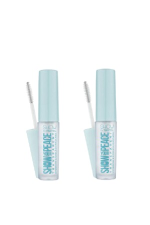 By Show Mascara Transparente, transparente Augenbrauen-Wimpern-Mascara, 2er-Set - 3