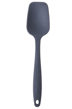 Bybirgül Yanmaz Yapışmaz Büyük Boy Spatula Kaşık Set 3 Lü Büyük boy silikon antrasit set - 3