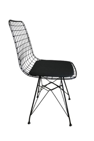 Byk Mobilya Tisch- und Stuhlset in Marmoroptik, 4-teilig, Drahtstuhl, Tischset 70 x 110, 70 x 120 - 2