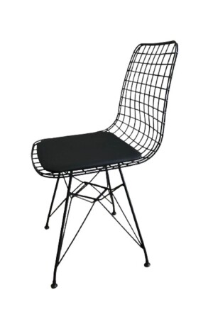 Byk Mobilya Tisch- und Stuhlset in Marmoroptik, 4-teilig, Drahtstuhl, Tischset 70 x 110, 70 x 120 - 3