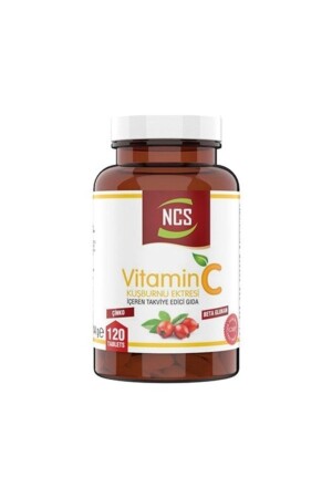 فيتامين C 1000 Mg 120 حبوب بيتا غلوكان زنك رز هيبس ncs- فيتامين-120 - Ncs