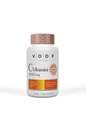 فيتامين C 1000 Mg 30 حبوب منع الحمل VoopVitaminCapsule - VOOP