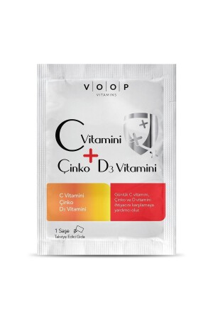 C & D3 Vitamini Ve Çinko 1ad Saşe - 2