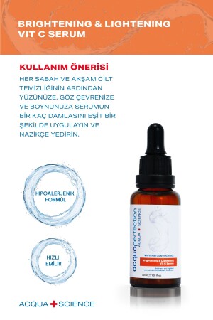 C Vit Aydınlatıcı Ve Ton Eşitleyici Bakım Serumu 30 ml (%10 C VİTAMİNİ) - 6