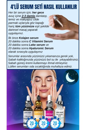 C Vitamin Serum - Kolajen Serum - Hyaluronik Asit Serum - Leke Serum - 3