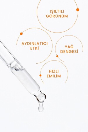 C Vitamini Aydınlatıcı Ve Ton Eşitleyici Bakım Serumu 20ml - 4