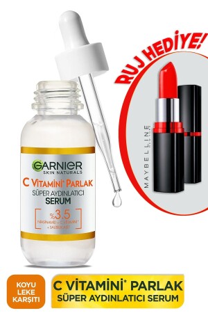 C Vitamini Parlak Süper Aydınlatıcı Serum 30ml - Maybelline New York Color Show 202 Ruj 8690595172170 - 2