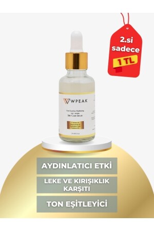 C Vitaminli Aydınlatıcı Ve Ton Eşitleyici Cilt Bakım Serumu 30 ml WPEAK SERUM - 4