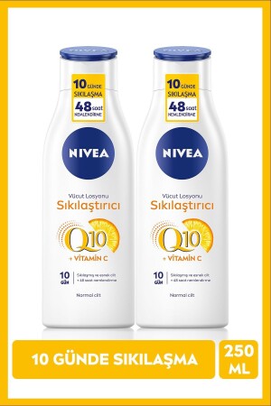 C Vitaminli Q10 Sıkılaştırıcı ve 48 Saat Nemlendirici Vücut Losyonu 2 X 250 ml- - 2