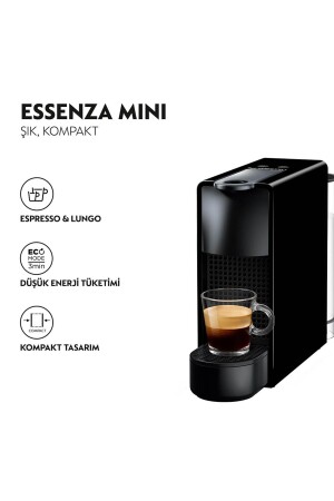 C30 Black Essenza Mini Kahve Makinesi - 2