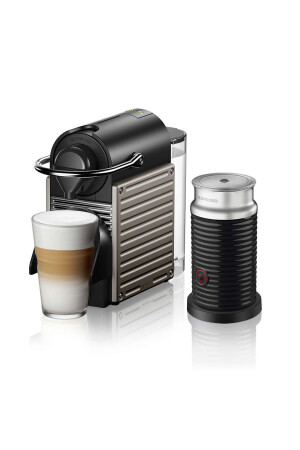 C66T Pixie Titan Kaffeemaschine und Milchaufschäumer-Zubehör 500. 01. 01. 7378 - 1
