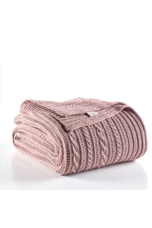 Ca18003 Strickdecke doppelt CA18003 Dusty Rose-M42 - 1