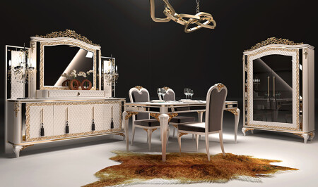 غرفة الطعام الفاخرة من 