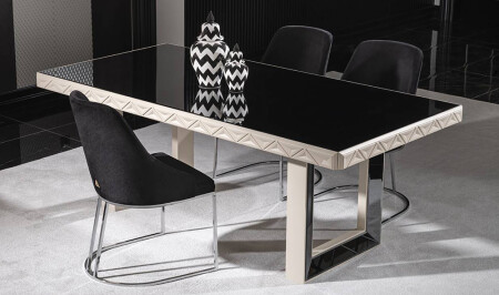 مجموعة طاولة الطعام الفاخرة من نيبال - Cadde Yıldız