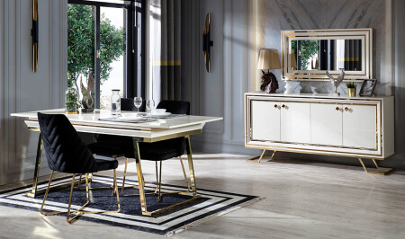 غرفة الطعام من فخمة 