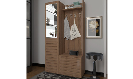 مرفق معطف الفوليا من الجوز - Cadde Yıldız