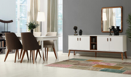 غرفة الطعام من (منز نورا) - Cadde Yıldız