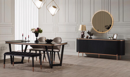 غرفة الطعام من الكنز الأسود من المزاج - Cadde Yıldız