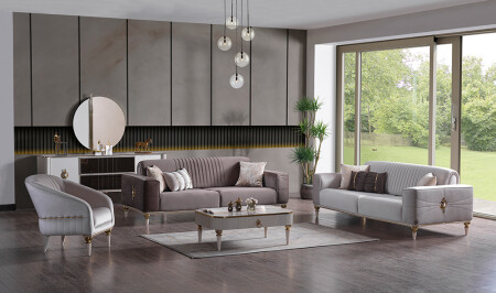 قماش معدني من قماش الكنب المعدني - Cadde Yıldız