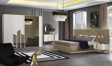 غرفة نوم قاعدة مونستون - Cadde Yıldız