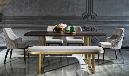 مجموعة طاولة الطعام الإيطالية - Cadde Yıldız